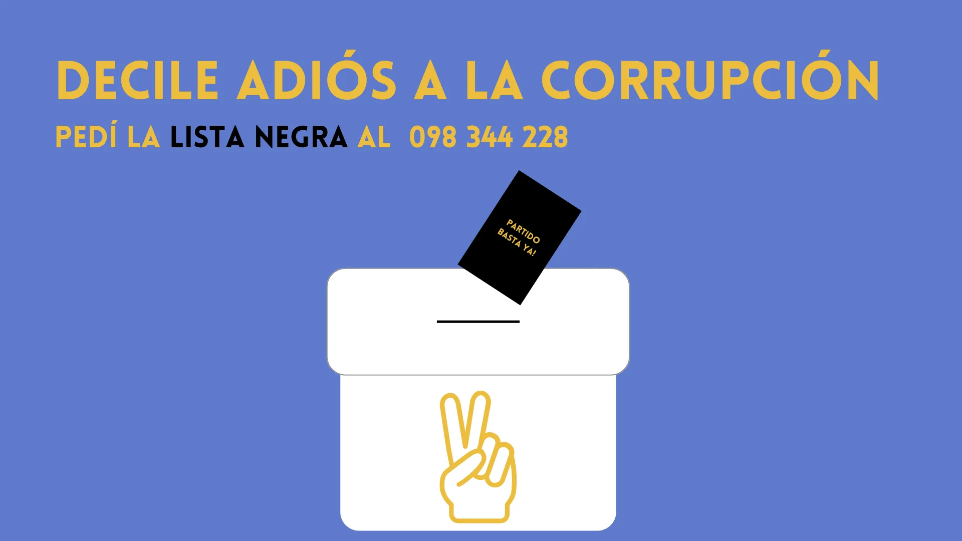 Carta Negra a la corrupción